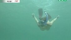 Элена Раналди и Дебора Секку плавают под водой
