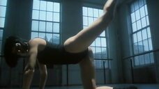 3. Сексуальная Валентина Деми делает физические упражнения – Грязная любовь (1988)
